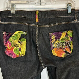 COOGI JEANS WITH EMBROIDEREED POCKETS